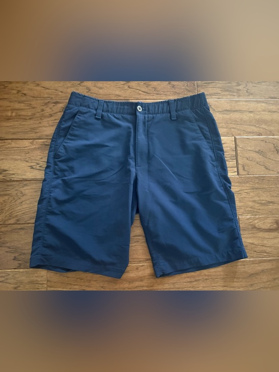 Under Armour Other - Under Armour UA Match Play Golf Shorts Men's 36 Blue HeatGear Stretch